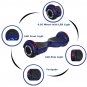 Chrome Series Self Balancing Scooter Chrome Blue