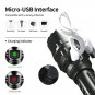 60000 Lumens LED Tactical Flashlight Ultra Bright USB Rechargeable Waterproof