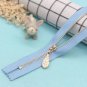 Sewing Metal Teeth Zipper 50cm Closed Tailor Clothes Repair Zippers Sew Crafts