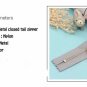 Sewing Metal Teeth Zipper 50cm Closed Tailor Clothes Repair Zippers Sew Crafts