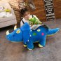 Cute Triceratops Plush Dinosaur Toy Stuffed Animal Dolls Boys Girls 40-100CM