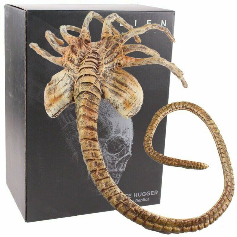 Alien Facehugger Figure Poseable Replica Display Model Toy Action Figurine Decor 2169