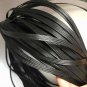 Synthetic Rattan Weaving Material Black 60M Plastic Knit Repair Chair Table New