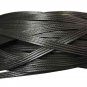 Synthetic Rattan Weaving Material Black 60M Plastic Knit Repair Chair Table New