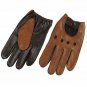 Genuine Leather Driving Gloves Men Lambskin Full Finger Glove Motorcycle Biker
