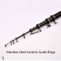Telescopic Sea Fishing Rod Spinning Casting Pole Carbon Fiber Ultra Light Hard