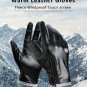 Men Winter Gloves Leather Touch Screen Outdoor Warm Fur Thermal Insulated Glove