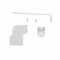 Drone Repair Parts FOR DJI Phantom 3 Standard Gimbal Camera Cable Roll Arm Brack