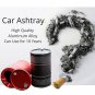 Portable Car Ashtray Aluminum Alloy Can Vehicle Cigarette Holder Smoke Cylinder