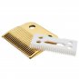 Replacement Hair Clippers Blade Ceramic & Metal 2 Set for Andis Wahl Cutter Trim