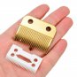 Replacement Hair Clippers Blade Ceramic & Metal 2 Set for Andis Wahl Cutter Trim