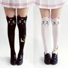 Cat Stockings Anime Sailor Moon Cosplay Costume Women Luna Pantyhose Tights Sock