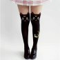 Cat Stockings Anime Sailor Moon Cosplay Costume Women Luna Pantyhose Tights Sock