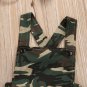 Newborn Baby Jumpsuit Kid Boys Girls Camouflage Sleeveless Romper Summer Fashion
