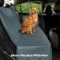 Dog Car Seat Cover Waterproof Car Rear Back Seat Protector Mat Hammock Cushion