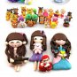 24 Colors Polymer Clay DIY Malleable Soft Modelling Clay Set with 5 Piece Tools