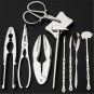 Seafood Kitchen Tools Crab Shell Cracker Scissors Fork Shrimp Peeler Set Gadgets