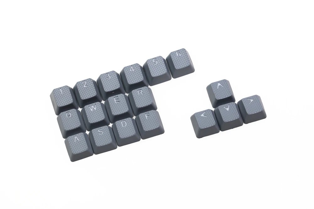Rubber Gaming Keycaps Set Keyboard Rubberized Gaming Doubleshot Keycap Cherry MX