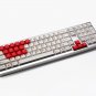 Rubber Gaming Keycaps Set Keyboard Rubberized Gaming Doubleshot Keycap Cherry MX
