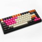 Rubber Gaming Keycaps Set Keyboard Rubberized Gaming Doubleshot Keycap Cherry MX