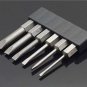 Magnetic Flat Head Slotted Tip Screwdrivers Bits 6 Piece Set 50-100mm 2.0-6.0mm