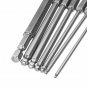 7pcs SAE 5/64-5/16 Inch 100mm Magnetic Ball Screwdriver Bit 1/4 Hex Shank