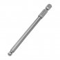 7pcs SAE 5/64-5/16 Inch 100mm Magnetic Ball Screwdriver Bit 1/4 Hex Shank