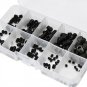200 Piece Black Allen Head Socket Screws Cap Hex Grub Point Bolts Assorted Kit