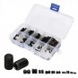 200 Piece Black Allen Head Socket Screws Cap Hex Grub Point Bolts Assorted Kit
