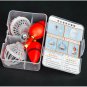 2 Piece Fishing Float Bobber Bait Feeder Tools Lake Tackle Six Strong Hook Buoy