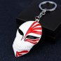 Bleach Hollow Mask Keychain Metal Pendant Anime Figure Keyring Key Holder Chain
