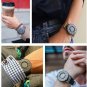 Unisex Magnetic Watch Quartz Movement Unique Wrist Watches Stainless Steel New