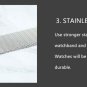 Unisex Magnetic Watch Quartz Movement Unique Wrist Watches Stainless Steel New