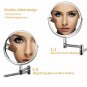 Cosmetic Wall Mirror Two-Sided Swivel Magnifying Mirrors Extender Makeup Shaving