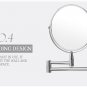 Cosmetic Wall Mirror Two-Sided Swivel Magnifying Mirrors Extender Makeup Shaving