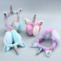 Girls Winter CUTE Unicorn Earmuffs Headband Fur Ear Protection Wrap Cover Band