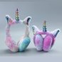 Girls Winter CUTE Unicorn Earmuffs Headband Fur Ear Protection Wrap Cover Band