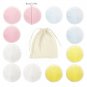 Reusable Bamboo Cotton Pads Make up Remover Triple Layers Wipe Pad Face Cleaning