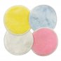 Reusable Bamboo Cotton Pads Make up Remover Triple Layers Wipe Pad Face Cleaning