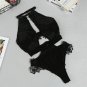 Women's Sexy Lingerie Sheer Lace Babydoll Dress See Through Open Bra Sleepwear