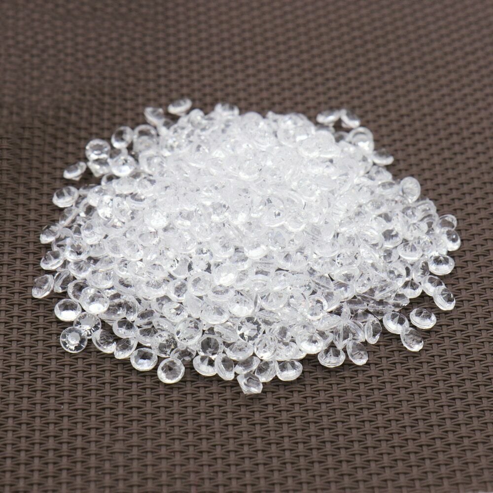 1000 Piece Acrylic Diamond Confetti Wedding Decoration Crafts Party Accessories