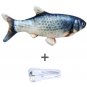 Fish Cat Toy Electric USB Rechargeable Pet Toys Kitten Chewing Playing Biting