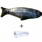 Fish Cat Toy Electric USB Rechargeable Pet Toys Kitten Chewing Playing Biting