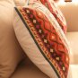 Geometric Embroidered Pillow Case Cushion Cover Home Decorative Throw Pillows