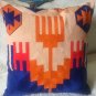 Geometric Embroidered Pillow Case Cushion Cover Home Decorative Throw Pillows