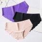 Panties For Women 3 Set Briefs Seamless Solid Mid-Waist Panty Female Underwear