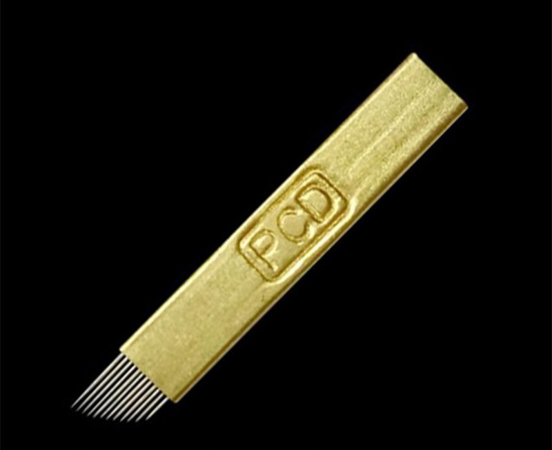 Microblading Needle 100 Piece Set Permanent Makeup Eyebrow Tattoo Pin Tools
