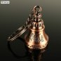 Key Chain Wind Bell Vintage Chinese Mascot Bell Metal Keychain Retro Key Holder