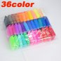 24 Colors Polymer Clay DIY Sculpting Malleable Soft Modelling Clay Set
