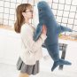 Giant Shark Plush Toy Soft Stuffed Sea Animal 140cm Cushion Pillow Doll Gift
